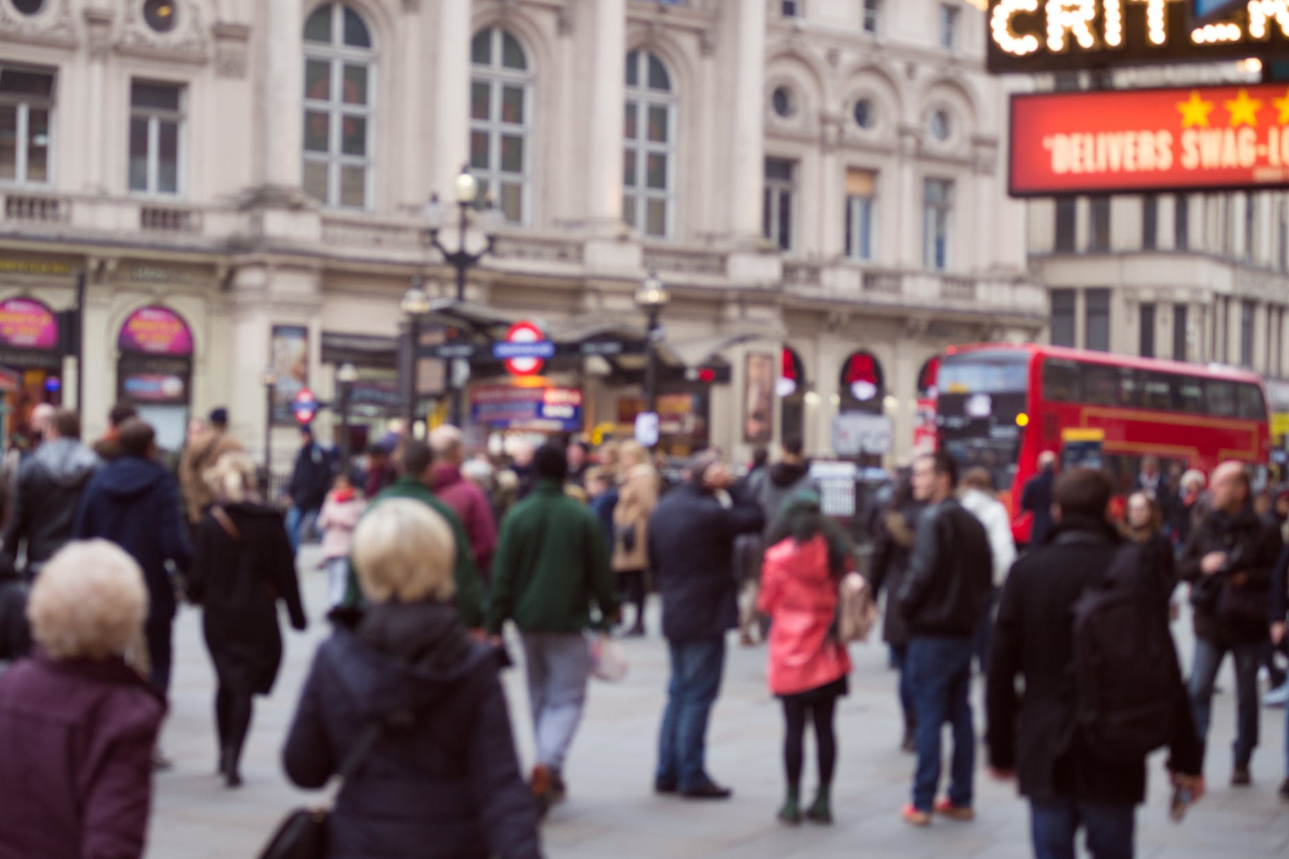 people waiting for bus